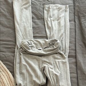 Crop Shop Boutique Gray Boot Cut Pants